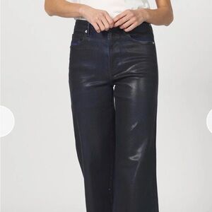 Dear John FIONA WIDE LEG JEAN coated navy blue size 29